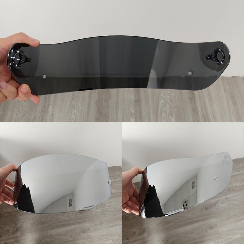 KAMAN Motorcycle Helmet Visor Shield for K1 K1S K3SV K5 K5S Sunscreen Capacetes Lens Cascos Accessories (Silver) - Image 2